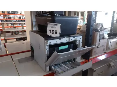 LOTE 109 - 02 IMPRESSORAS MARCAS HP E SAMSUNG. (NO ESTADO) ATENÇÃO! FAZER A VISITAÇÃO ANTES DE ARREMATAR, NÃO SABEMOS SE FUNCIONA, LEILÃO NÃO TEM GARANTIA E NEM DEVOLUÇÃO, SUJEITO A POSSÍVEIS AVARIAS VISÍVEIS/OCULTAS E/OU AUSÊNCIA DE COMPONENTES.