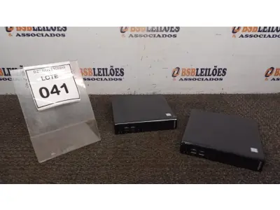 LOTE 041 - 02 MINIS CPU MARCA POSITIVO. (NO ESTADO) ATENÇÃO! FAZER A VISITAÇÃO ANTES DE ARREMATAR, NÃO SABEMOS SE FUNCIONA, LEILÃO NÃO TEM GARANTIA E NEM DEVOLUÇÃO, SUJEITO A POSSÍVEIS AVARIAS VISÍVEIS/OCULTAS E/OU AUSÊNCIA DE COMPONENTES.