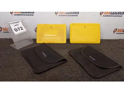 LOTE 072 - 02 TABLETS MARCA POSITIVO COM CAPA. (NO ESTADO) ATENÇÃO! FAZER A VISITAÇÃO ANTES DE ARREMATAR, NÃO SABEMOS SE FUNCIONA, LEILÃO NÃO TEM GARANTIA E NEM DEVOLUÇÃO, SUJEITO A POSSÍVEIS AVARIAS VISÍVEIS/OCULTAS E/OU AUSÊNCIA DE COMPONENTES.