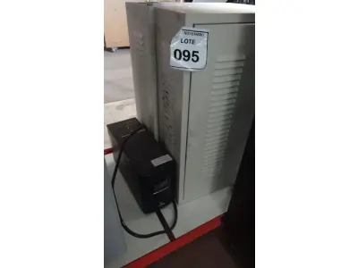 LOTE 095 - 02 BANCOS DE BATERIAS VAZIOS E 01 NOBREAK MARCA LACERDA. (NO ESTADO) ATENÇÃO! FAZER A VISITAÇÃO ANTES DE ARREMATAR, NÃO SABEMOS SE FUNCIONA, LEILÃO NÃO TEM GARANTIA E NEM DEVOLUÇÃO, SUJEITO A POSSÍVEIS AVARIAS VISÍVEIS/OCULTAS E/OU AUSÊNCIA DE COMPONENTES.