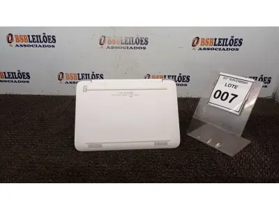 LOTE 007 - 01 NOTEBOOK MARCA HP. (NO ESTADO) ATENÇÃO! FAZER A VISITAÇÃO ANTES DE ARREMATAR, NÃO SABEMOS SE FUNCIONA, LEILÃO NÃO TEM GARANTIA E NEM DEVOLUÇÃO, SUJEITO A POSSÍVEIS AVARIAS VISÍVEIS/OCULTAS E/OU AUSÊNCIA DE COMPONENTES.