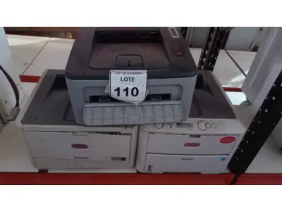 LOTE 110 - 02 IMPRESSORAS MODELO B430DN MARCA OKI E 01 IMPRESSORA MARCA SAMSUNG. (NO ESTADO) ATENÇÃO! FAZER A VISITAÇÃO ANTES DE ARREMATAR, NÃO SABEMOS SE FUNCIONA, LEILÃO NÃO TEM GARANTIA E NEM DEVOLUÇÃO, SUJEITO A POSSÍVEIS AVARIAS VISÍVEIS/OCULTAS E/OU AUSÊNCIA DE COMPONENTES.