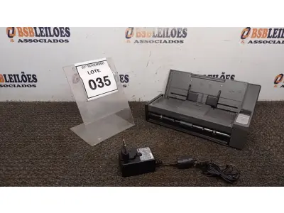 LOTE 035 - 01 SCANNER MODELO I940 MARCA KODAK COM FONTE. (NO ESTADO) ATENÇÃO! FAZER A VISITAÇÃO ANTES DE ARREMATAR, NÃO SABEMOS SE FUNCIONA, LEILÃO NÃO TEM GARANTIA E NEM DEVOLUÇÃO, SUJEITO A POSSÍVEIS AVARIAS VISÍVEIS/OCULTAS E/OU AUSÊNCIA DE COMPONENTES.