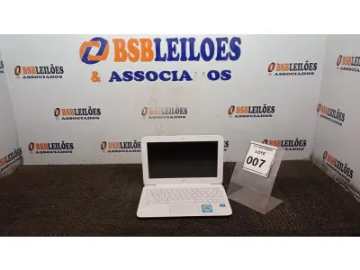 LOTE 007 - 01 NOTEBOOK MARCA HP. (NO ESTADO) ATENÇÃO! FAZER A VISITAÇÃO ANTES DE ARREMATAR, NÃO SABEMOS SE FUNCIONA, LEILÃO NÃO TEM GARANTIA E NEM DEVOLUÇÃO, SUJEITO A POSSÍVEIS AVARIAS VISÍVEIS/OCULTAS E/OU AUSÊNCIA DE COMPONENTES.