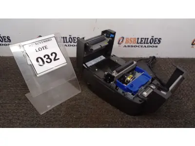 LOTE 032 - 01 IMPRESSORA DE CUPOM MARCA DIEBOLD COM FONTE. (NO ESTADO) ATENÇÃO! FAZER A VISITAÇÃO ANTES DE ARREMATAR, NÃO SABEMOS SE FUNCIONA, LEILÃO NÃO TEM GARANTIA E NEM DEVOLUÇÃO, SUJEITO A POSSÍVEIS AVARIAS VISÍVEIS/OCULTAS E/OU AUSÊNCIA DE COMPONENTES.