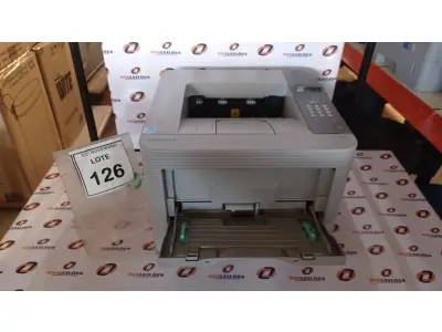 LOTE 126 - 01 IMPRESSORA MODELO ML-3750ND MARCA SAMSUNG. (NO ESTADO) ATENÇÃO! FAZER A VISITAÇÃO ANTES DE ARREMATAR, NÃO SABEMOS SE FUNCIONA, LEILÃO NÃO TEM GARANTIA E NEM DEVOLUÇÃO, SUJEITO A POSSÍVEIS AVARIAS VISÍVEIS/OCULTAS E/OU AUSÊNCIA DE COMPONENTES.