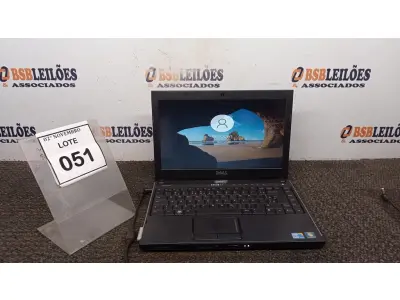 LOTE 051 - 01 NOTEBOOK CORE I3 MARCA DELL. (NO ESTADO) ATENÇÃO! FAZER A VISITAÇÃO ANTES DE ARREMATAR, NÃO SABEMOS SE FUNCIONA, LEILÃO NÃO TEM GARANTIA E NEM DEVOLUÇÃO, SUJEITO A POSSÍVEIS AVARIAS VISÍVEIS/OCULTAS E/OU AUSÊNCIA DE COMPONENTES.