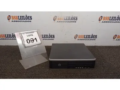 LOTE 091 - 01 MINI CPU MARCA HP. (NO ESTADO) ATENÇÃO! FAZER A VISITAÇÃO ANTES DE ARREMATAR, NÃO SABEMOS SE FUNCIONA, LEILÃO NÃO TEM GARANTIA E NEM DEVOLUÇÃO, SUJEITO A POSSÍVEIS AVARIAS VISÍVEIS/OCULTAS E/OU AUSÊNCIA DE COMPONENTES.