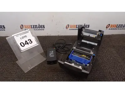 LOTE 043 - 01 IMPRESSORA DE CUPOM MARCA DIEBOLD COM FONTE. (NO ESTADO) ATENÇÃO! FAZER A VISITAÇÃO ANTES DE ARREMATAR, NÃO SABEMOS SE FUNCIONA, LEILÃO NÃO TEM GARANTIA E NEM DEVOLUÇÃO, SUJEITO A POSSÍVEIS AVARIAS VISÍVEIS/OCULTAS E/OU AUSÊNCIA DE COMPONENTES.