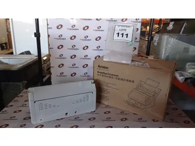 LOTE 111 - 01 SCANNER MARCA AVISION. (NO ESTADO) ATENÇÃO! FAZER A VISITAÇÃO ANTES DE ARREMATAR, NÃO SABEMOS SE FUNCIONA, LEILÃO NÃO TEM GARANTIA E NEM DEVOLUÇÃO, SUJEITO A POSSÍVEIS AVARIAS VISÍVEIS/OCULTAS E/OU AUSÊNCIA DE COMPONENTES.