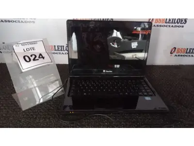LOTE 024 - 01 NOTEBOOK MARCA ITAUTEC PARA RETIRADA DE PEÇAS. (NO ESTADO) ATENÇÃO! FAZER A VISITAÇÃO ANTES DE ARREMATAR, NÃO SABEMOS SE FUNCIONA, LEILÃO NÃO TEM GARANTIA E NEM DEVOLUÇÃO, SUJEITO A POSSÍVEIS AVARIAS VISÍVEIS/OCULTAS E/OU AUSÊNCIA DE COMPONENTES.
