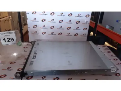 LOTE 129 - 01 SERVIDOR MARCA DIEBOLD. (NO ESTADO) ATENÇÃO! FAZER A VISITAÇÃO ANTES DE ARREMATAR, NÃO SABEMOS SE FUNCIONA, LEILÃO NÃO TEM GARANTIA E NEM DEVOLUÇÃO, SUJEITO A POSSÍVEIS AVARIAS VISÍVEIS/OCULTAS E/OU AUSÊNCIA DE COMPONENTES.