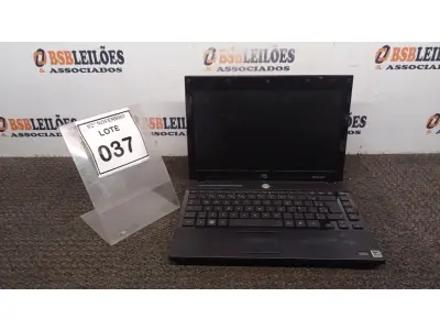 LOTE 037 - 01 NOTEBOOK MARCA HP. (NO ESTADO) ATENÇÃO! FAZER A VISITAÇÃO ANTES DE ARREMATAR, NÃO SABEMOS SE FUNCIONA, LEILÃO NÃO TEM GARANTIA E NEM DEVOLUÇÃO, SUJEITO A POSSÍVEIS AVARIAS VISÍVEIS/OCULTAS E/OU AUSÊNCIA DE COMPONENTES.