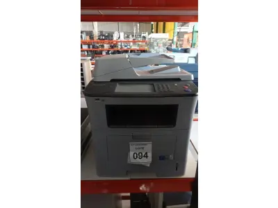 LOTE 094 - 01 IMPRESSORA MULTIFUNCIONAL MODELO SCX-5835NX MARCA SAMSUNG. (NO ESTADO) ATENÇÃO! FAZER A VISITAÇÃO ANTES DE ARREMATAR, NÃO SABEMOS SE FUNCIONA, LEILÃO NÃO TEM GARANTIA E NEM DEVOLUÇÃO, SUJEITO A POSSÍVEIS AVARIAS VISÍVEIS/OCULTAS E/OU AUSÊNCIA DE COMPONENTES.