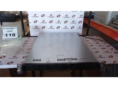LOTE 118 - 01 SERVIDOR MARCA DIEBOLD. (NO ESTADO) ATENÇÃO! FAZER A VISITAÇÃO ANTES DE ARREMATAR, NÃO SABEMOS SE FUNCIONA, LEILÃO NÃO TEM GARANTIA E NEM DEVOLUÇÃO, SUJEITO A POSSÍVEIS AVARIAS VISÍVEIS/OCULTAS E/OU AUSÊNCIA DE COMPONENTES.