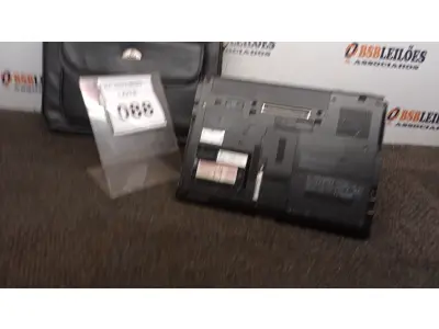 LOTE 088 - 01 NOTEBOOK SÉRIE ELITEBOOK MARCA HP COM MALETA. (NO ESTADO) ATENÇÃO! FAZER A VISITAÇÃO ANTES DE ARREMATAR, NÃO SABEMOS SE FUNCIONA, LEILÃO NÃO TEM GARANTIA E NEM DEVOLUÇÃO, SUJEITO A POSSÍVEIS AVARIAS VISÍVEIS/OCULTAS E/OU AUSÊNCIA DE COMPONENTES.