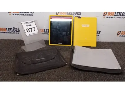 LOTE 077 - 02 TABLETS MARCA POSITIVO COM CAPA. (NO ESTADO) ATENÇÃO! FAZER A VISITAÇÃO ANTES DE ARREMATAR, NÃO SABEMOS SE FUNCIONA, LEILÃO NÃO TEM GARANTIA E NEM DEVOLUÇÃO, SUJEITO A POSSÍVEIS AVARIAS VISÍVEIS/OCULTAS E/OU AUSÊNCIA DE COMPONENTES.