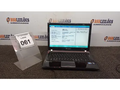 LOTE 061 - 01 NOTEBOOK CORE I7 HD 500 MARCA ITAUTEC. (NO ESTADO) ATENÇÃO! FAZER A VISITAÇÃO ANTES DE ARREMATAR, NÃO SABEMOS SE FUNCIONA, LEILÃO NÃO TEM GARANTIA E NEM DEVOLUÇÃO, SUJEITO A POSSÍVEIS AVARIAS VISÍVEIS/OCULTAS E/OU AUSÊNCIA DE COMPONENTES.