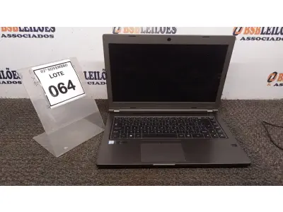 LOTE 064 - 01 NOTEBOOK MARCA POSITIVO. (NO ESTADO) ATENÇÃO! FAZER A VISITAÇÃO ANTES DE ARREMATAR, NÃO SABEMOS SE FUNCIONA, LEILÃO NÃO TEM GARANTIA E NEM DEVOLUÇÃO, SUJEITO A POSSÍVEIS AVARIAS VISÍVEIS/OCULTAS E/OU AUSÊNCIA DE COMPONENTES.