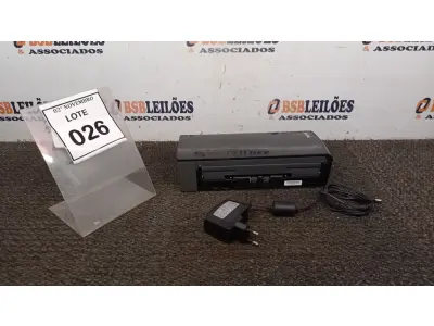 LOTE 026 - 01 SCANNER MODELO I940 MARCA KODAK COM FONTE. (NO ESTADO) ATENÇÃO! FAZER A VISITAÇÃO ANTES DE ARREMATAR, NÃO SABEMOS SE FUNCIONA, LEILÃO NÃO TEM GARANTIA E NEM DEVOLUÇÃO, SUJEITO A POSSÍVEIS AVARIAS VISÍVEIS/OCULTAS E/OU AUSÊNCIA DE COMPONENTES.