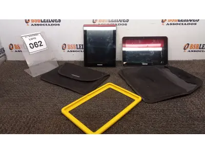 LOTE 062 - 02 TABLETS MARCA POSITIVO COM CAPA. (NO ESTADO) ATENÇÃO! FAZER A VISITAÇÃO ANTES DE ARREMATAR, NÃO SABEMOS SE FUNCIONA, LEILÃO NÃO TEM GARANTIA E NEM DEVOLUÇÃO, SUJEITO A POSSÍVEIS AVARIAS VISÍVEIS/OCULTAS E/OU AUSÊNCIA DE COMPONENTES.