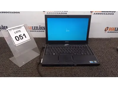 LOTE 051 - 01 NOTEBOOK CORE I3 MARCA DELL. (NO ESTADO) ATENÇÃO! FAZER A VISITAÇÃO ANTES DE ARREMATAR, NÃO SABEMOS SE FUNCIONA, LEILÃO NÃO TEM GARANTIA E NEM DEVOLUÇÃO, SUJEITO A POSSÍVEIS AVARIAS VISÍVEIS/OCULTAS E/OU AUSÊNCIA DE COMPONENTES.
