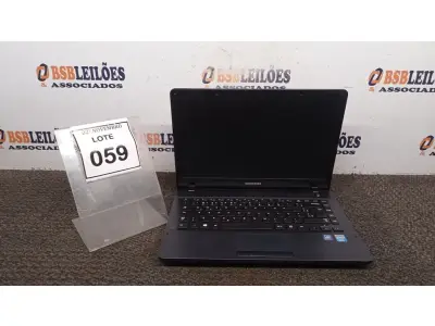 LOTE 059 - 01 NOTEBOOK MARCA SAMSUNG. (NO ESTADO) ATENÇÃO! FAZER A VISITAÇÃO ANTES DE ARREMATAR, NÃO SABEMOS SE FUNCIONA, LEILÃO NÃO TEM GARANTIA E NEM DEVOLUÇÃO, SUJEITO A POSSÍVEIS AVARIAS VISÍVEIS/OCULTAS E/OU AUSÊNCIA DE COMPONENTES.