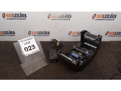 LOTE 023 - 01 IMPRESSORA DE CUPOM MARCA DIEBOLD COM FONTE. (NO ESTADO) ATENÇÃO! FAZER A VISITAÇÃO ANTES DE ARREMATAR, NÃO SABEMOS SE FUNCIONA, LEILÃO NÃO TEM GARANTIA E NEM DEVOLUÇÃO, SUJEITO A POSSÍVEIS AVARIAS VISÍVEIS/OCULTAS E/OU AUSÊNCIA DE COMPONENTES.