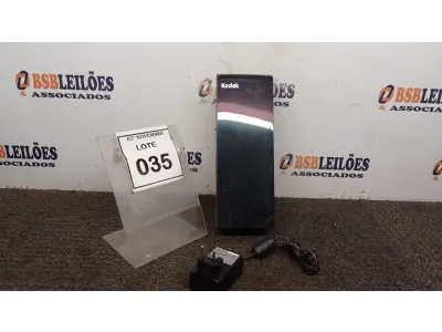 LOTE 035 - 01 SCANNER MODELO I940 MARCA KODAK COM FONTE. (NO ESTADO) ATENÇÃO! FAZER A VISITAÇÃO ANTES DE ARREMATAR, NÃO SABEMOS SE FUNCIONA, LEILÃO NÃO TEM GARANTIA E NEM DEVOLUÇÃO, SUJEITO A POSSÍVEIS AVARIAS VISÍVEIS/OCULTAS E/OU AUSÊNCIA DE COMPONENTES.