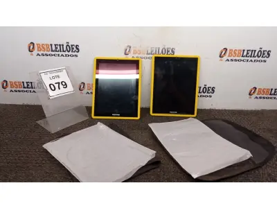 LOTE 079 - 02 TABLETS MARCA POSITIVO COM CAPA. (NO ESTADO) ATENÇÃO! FAZER A VISITAÇÃO ANTES DE ARREMATAR, NÃO SABEMOS SE FUNCIONA, LEILÃO NÃO TEM GARANTIA E NEM DEVOLUÇÃO, SUJEITO A POSSÍVEIS AVARIAS VISÍVEIS/OCULTAS E/OU AUSÊNCIA DE COMPONENTES.