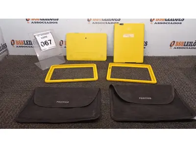 LOTE 067 - 02 TABLETS MARCA POSITIVO COM CAPA. (NO ESTADO) ATENÇÃO! FAZER A VISITAÇÃO ANTES DE ARREMATAR, NÃO SABEMOS SE FUNCIONA, LEILÃO NÃO TEM GARANTIA E NEM DEVOLUÇÃO, SUJEITO A POSSÍVEIS AVARIAS VISÍVEIS/OCULTAS E/OU AUSÊNCIA DE COMPONENTES.