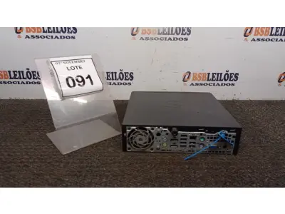 LOTE 091 - 01 MINI CPU MARCA HP. (NO ESTADO) ATENÇÃO! FAZER A VISITAÇÃO ANTES DE ARREMATAR, NÃO SABEMOS SE FUNCIONA, LEILÃO NÃO TEM GARANTIA E NEM DEVOLUÇÃO, SUJEITO A POSSÍVEIS AVARIAS VISÍVEIS/OCULTAS E/OU AUSÊNCIA DE COMPONENTES.