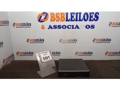 LOTE 091 - 01 MINI CPU MARCA HP. (NO ESTADO) ATENÇÃO! FAZER A VISITAÇÃO ANTES DE ARREMATAR, NÃO SABEMOS SE FUNCIONA, LEILÃO NÃO TEM GARANTIA E NEM DEVOLUÇÃO, SUJEITO A POSSÍVEIS AVARIAS VISÍVEIS/OCULTAS E/OU AUSÊNCIA DE COMPONENTES.