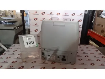 LOTE 100 - 01 MÁQUINA DE CONTAR CÉDULAS. (NO ESTADO) ATENÇÃO! FAZER A VISITAÇÃO ANTES DE ARREMATAR, NÃO SABEMOS SE FUNCIONA, LEILÃO NÃO TEM GARANTIA E NEM DEVOLUÇÃO, SUJEITO A POSSÍVEIS AVARIAS VISÍVEIS/OCULTAS E/OU AUSÊNCIA DE COMPONENTES.