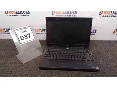 LOTE 037 - 01 NOTEBOOK MARCA HP. (NO ESTADO) ATENÇÃO! FAZER A VISITAÇÃO ANTES DE ARREMATAR, NÃO SABEMOS SE FUNCIONA, LEILÃO NÃO TEM GARANTIA E NEM DEVOLUÇÃO, SUJEITO A POSSÍVEIS AVARIAS VISÍVEIS/OCULTAS E/OU AUSÊNCIA DE COMPONENTES.