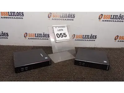 LOTE 055 - 02 MINIS CPU MARCA POSITIVO. (NO ESTADO) ATENÇÃO! FAZER A VISITAÇÃO ANTES DE ARREMATAR, NÃO SABEMOS SE FUNCIONA, LEILÃO NÃO TEM GARANTIA E NEM DEVOLUÇÃO, SUJEITO A POSSÍVEIS AVARIAS VISÍVEIS/OCULTAS E/OU AUSÊNCIA DE COMPONENTES.