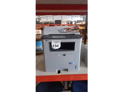 LOTE 134 - 01 IMPRESSORA MULTIFUNCIONAL MODELO SCX-5835NX MARCA SAMSUNG. (NO ESTADO) ATENÇÃO! FAZER A VISITAÇÃO ANTES DE ARREMATAR, NÃO SABEMOS SE FUNCIONA, LEILÃO NÃO TEM GARANTIA E NEM DEVOLUÇÃO, SUJEITO A POSSÍVEIS AVARIAS VISÍVEIS/OCULTAS E/OU AUSÊNCIA DE COMPONENTES.