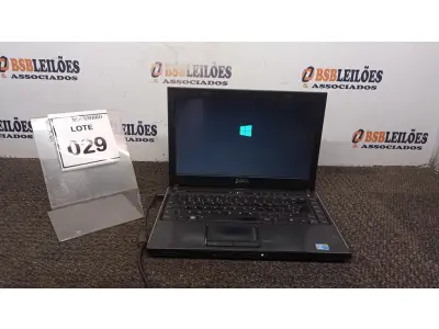 LOTE 029 - 01 NOTEBOOK CORE I3 MARCA DELL. (NO ESTADO) ATENÇÃO! FAZER A VISITAÇÃO ANTES DE ARREMATAR, NÃO SABEMOS SE FUNCIONA, LEILÃO NÃO TEM GARANTIA E NEM DEVOLUÇÃO, SUJEITO A POSSÍVEIS AVARIAS VISÍVEIS/OCULTAS E/OU AUSÊNCIA DE COMPONENTES.