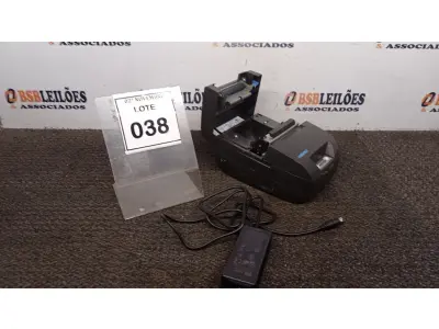 LOTE 038 - 01 IMPRESSORA DE CUPOM MARCA DIEBOLD COM FONTE. (NO ESTADO) ATENÇÃO! FAZER A VISITAÇÃO ANTES DE ARREMATAR, NÃO SABEMOS SE FUNCIONA, LEILÃO NÃO TEM GARANTIA E NEM DEVOLUÇÃO, SUJEITO A POSSÍVEIS AVARIAS VISÍVEIS/OCULTAS E/OU AUSÊNCIA DE COMPONENTES.