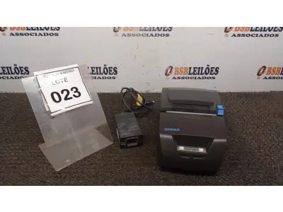LOTE 023 - 01 IMPRESSORA DE CUPOM MARCA DIEBOLD COM FONTE. (NO ESTADO) ATENÇÃO! FAZER A VISITAÇÃO ANTES DE ARREMATAR, NÃO SABEMOS SE FUNCIONA, LEILÃO NÃO TEM GARANTIA E NEM DEVOLUÇÃO, SUJEITO A POSSÍVEIS AVARIAS VISÍVEIS/OCULTAS E/OU AUSÊNCIA DE COMPONENTES.