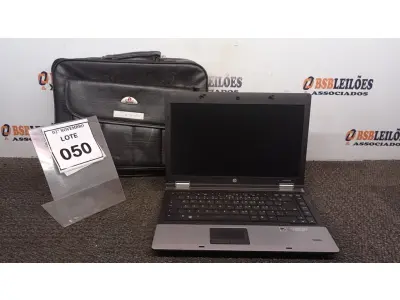 LOTE 050 - 01 NOTEBOOK SÉRIE PROBOOK MARCA HP COM MALETA. (NO ESTADO) ATENÇÃO! FAZER A VISITAÇÃO ANTES DE ARREMATAR, NÃO SABEMOS SE FUNCIONA, LEILÃO NÃO TEM GARANTIA E NEM DEVOLUÇÃO, SUJEITO A POSSÍVEIS AVARIAS VISÍVEIS/OCULTAS E/OU AUSÊNCIA DE COMPONENTES.