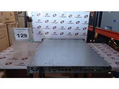 LOTE 129 - 01 SERVIDOR MARCA DIEBOLD. (NO ESTADO) ATENÇÃO! FAZER A VISITAÇÃO ANTES DE ARREMATAR, NÃO SABEMOS SE FUNCIONA, LEILÃO NÃO TEM GARANTIA E NEM DEVOLUÇÃO, SUJEITO A POSSÍVEIS AVARIAS VISÍVEIS/OCULTAS E/OU AUSÊNCIA DE COMPONENTES.