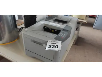 LOTE 220 - 02 IMPRESSORAS MODELO ML-3750ND MARCA SAMSUNG. (NO ESTADO) ATENÇÃO! FAZER A VISITAÇÃO ANTES DE ARREMATAR, NÃO SABEMOS SE FUNCIONA, LEILÃO NÃO TEM GARANTIA E NEM DEVOLUÇÃO, SUJEITO A POSSÍVEIS AVARIAS VISÍVEIS/OCULTAS E/OU AUSÊNCIA DE COMPONENTES.