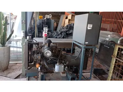 LOTE 373 - 01 GERADOR COM POTÊNCIA DE 15 KVA MARCA NEGRINI. (NO ESTADO) ATENÇÃO! FAZER A VISITAÇÃO ANTES DE ARREMATAR, NÃO SABEMOS SE FUNCIONA, LEILÃO NÃO TEM GARANTIA E NEM DEVOLUÇÃO, SUJEITO A POSSÍVEIS AVARIAS VISÍVEIS/OCULTAS E/OU AUSÊNCIA DE COMPONENTES.