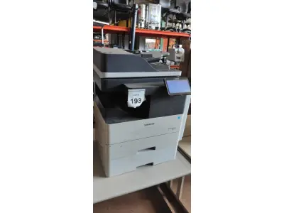 LOTE 193 - 01 IMPRESSORA MULTIFUNCIONAL MODELO M5360RX MARCA SAMSUNG. (NO ESTADO) ATENÇÃO! FAZER A VISITAÇÃO ANTES DE ARREMATAR, NÃO SABEMOS SE FUNCIONA, LEILÃO NÃO TEM GARANTIA E NEM DEVOLUÇÃO, SUJEITO A POSSÍVEIS AVARIAS VISÍVEIS/OCULTAS E/OU AUSÊNCIA DE COMPONENTES.