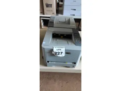 LOTE 227 - 02 IMPRESSORAS MODELO ML-3750ND MARCA SAMSUNG. (NO ESTADO) ATENÇÃO! FAZER A VISITAÇÃO ANTES DE ARREMATAR, NÃO SABEMOS SE FUNCIONA, LEILÃO NÃO TEM GARANTIA E NEM DEVOLUÇÃO, SUJEITO A POSSÍVEIS AVARIAS VISÍVEIS/OCULTAS E/OU AUSÊNCIA DE COMPONENTES.