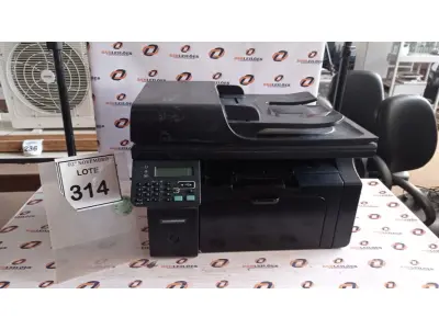 LOTE 314 - 01 IMPRESSORA MULTIFUNCIONAL MODELO M1212 MARCA HP. (NO ESTADO) ATENÇÃO! FAZER A VISITAÇÃO ANTES DE ARREMATAR, NÃO SABEMOS SE FUNCIONA, LEILÃO NÃO TEM GARANTIA E NEM DEVOLUÇÃO, SUJEITO A POSSÍVEIS AVARIAS VISÍVEIS/OCULTAS E/OU AUSÊNCIA DE COMPONENTES.