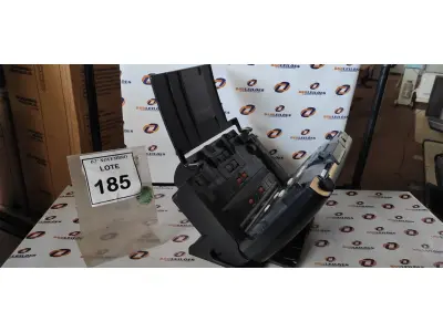 LOTE 185 - 01 SCANNER MODELO I2600 MARCA KODAK. (NO ESTADO) ATENÇÃO! FAZER A VISITAÇÃO ANTES DE ARREMATAR, NÃO SABEMOS SE FUNCIONA, LEILÃO NÃO TEM GARANTIA E NEM DEVOLUÇÃO, SUJEITO A POSSÍVEIS AVARIAS VISÍVEIS/OCULTAS E/OU AUSÊNCIA DE COMPONENTES.