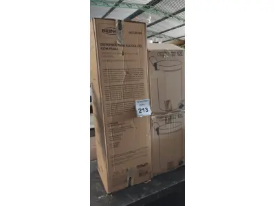 LOTE 213 - 02 LIXEIRAS INOX SEM TAMPA E 01 DISPENSE DE ÁLCOOL EM GEL COM PEDAL. (NO ESTADO) ATENÇÃO! FAZER A VISITAÇÃO ANTES DE ARREMATAR, NÃO SABEMOS SE FUNCIONA, LEILÃO NÃO TEM GARANTIA E NEM DEVOLUÇÃO, SUJEITO A POSSÍVEIS AVARIAS VISÍVEIS/OCULTAS E/OU AUSÊNCIA DE COMPONENTES.