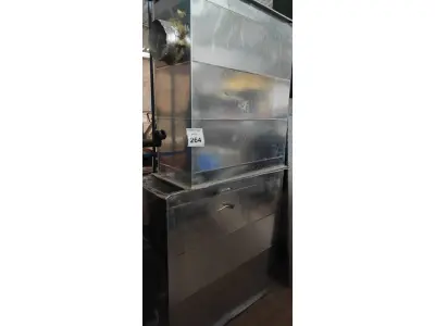 LOTE 264 - 02 DUTOS DE VENTILAÇÃO GALVANIZADO. (NO ESTADO) ATENÇÃO! FAZER A VISITAÇÃO ANTES DE ARREMATAR, NÃO SABEMOS SE FUNCIONA, LEILÃO NÃO TEM GARANTIA E NEM DEVOLUÇÃO, SUJEITO A POSSÍVEIS AVARIAS VISÍVEIS/OCULTAS E/OU AUSÊNCIA DE COMPONENTES.